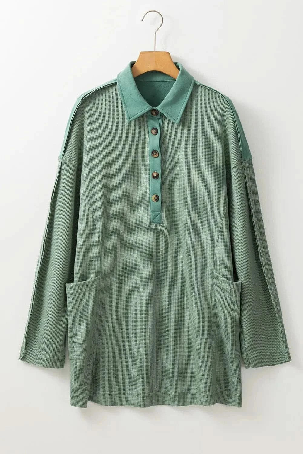 Chic sheer long sleeve blouse - Love Salve